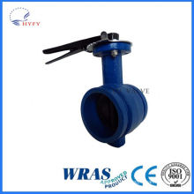 Professional design 4 wafer butterfly valve